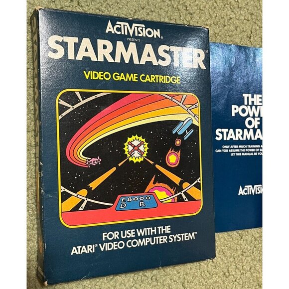 Starmaster (Atari 2600, 1982) In Box SKU 209 Complete! Clean! NRMT! Rare Game! - Picture 2 of 5